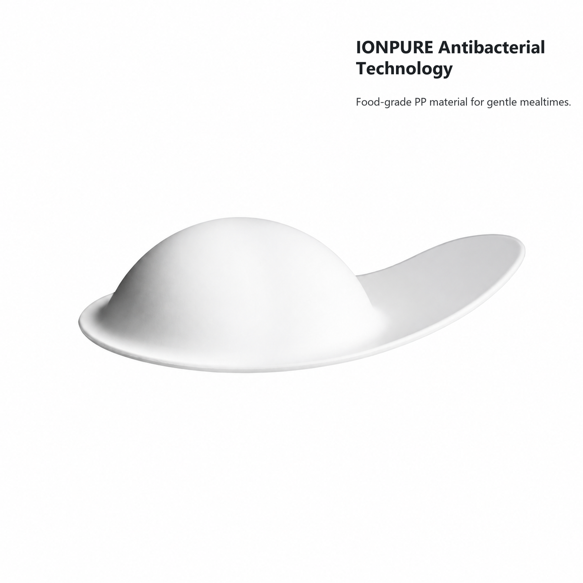 PIDAN Q-shaped cat feeding spoon IONPURE PP material full frame outpaint