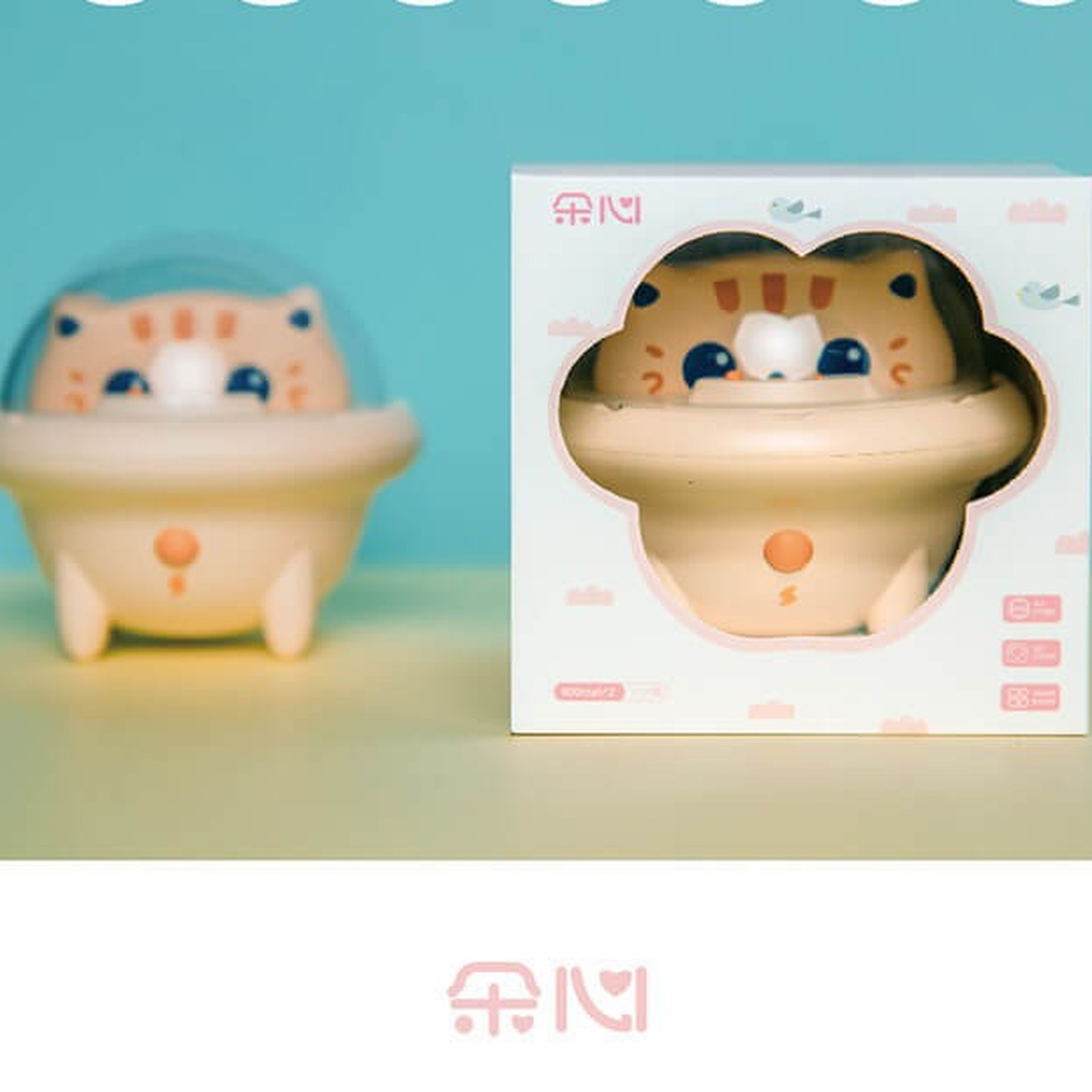 Spacecraft pet emergency power bank product and packaging [Gallery: Packaging]