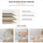 Selected wood board and easy-clean detail for a wooden cat train bed