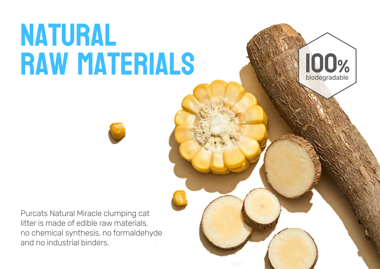 CATURE Natural Miracle Clumping Cat Litter Chamomile