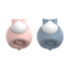 LOP silicone cat-shaped hot and cold water bag in Pink and Blue