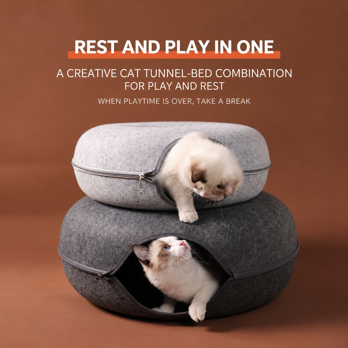 Donut felt cat tunnel bed source detail 06 - English translated corrected 1:1