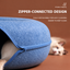 Donut felt cat tunnel bed source detail 08 - English translated corrected 1:1