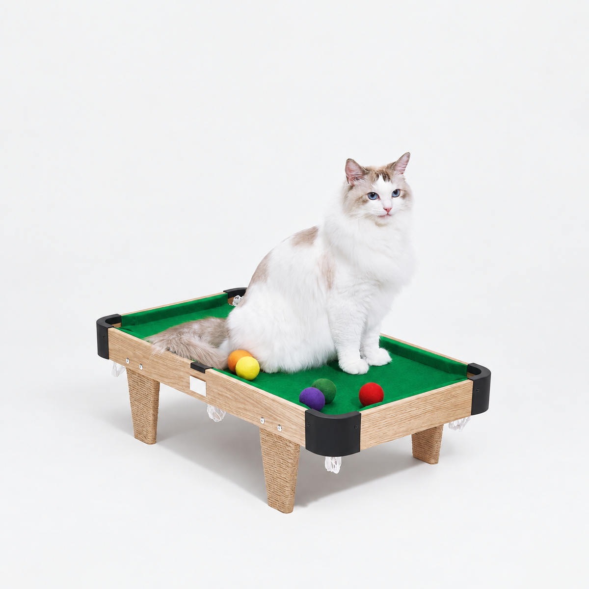 Revised v4 | VETRESKA Meownooker Cat Toy Set | gallery image 03 | full-frame outpainted square, opaque background