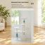 Revised | ZEZE White Cream Style Cat Tree Plus | source image 06 | TEXT_LAYOUT_REBUILD | textLayer=transparent-overlay | complete square