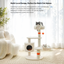Revised | ZEZE White Cream Style Cat Tree | source image 09 | TEXT_LAYOUT_REBUILD | textLayer=transparent-overlay | complete square