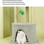SUPERSEDED | Revised | ZEZE Aidola Flower House Cat Tree | gallery image 09 | square source text preserved