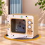 TV-shaped cat scratcher house detail 10 - English translated corrected 1:1