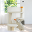 Revised | ZEZE White Cream Style Cat Tree Plus | source image 10 | TEXT_LAYOUT_REBUILD | textLayer=transparent-overlay | complete square