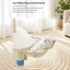 Revised | ZEZE White Cream Style Cat Tree | source image 12 | TEXT_LAYOUT_REBUILD | textLayer=transparent-overlay | complete square