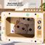 TV-shaped cat scratcher house detail 13 - English translated corrected 1:1