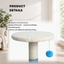 Revised | ZEZE White Cream Style Cat Tree | source image 16 | TEXT_LAYOUT_REBUILD | textLayer=transparent-overlay | complete square
