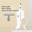 Grey Pakeway dual-light pet nail clipper with batteries included