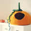 Square corrected orange pumpkin felt cat cave lifestyle image 2