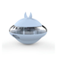 AIWO UFO wobble treat dispensing puzzle toy in Blue