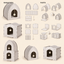 Revised | The Felt Fortress: Modular Castle Cat Den | source image 05 | TEXT_LAYOUT_REBUILD | textLayer=transparent-overlay | backgroundMode=scene-outpaint | complete square