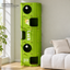 Revised | Multi-Functional Felt Cat Tower / Cat Barrel | source image 08 | TEXT_LAYOUT_REBUILD | textLayer=transparent-overlay | backgroundMode=scene-outpaint | complete square