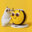 VETRESKA Bee Cat Scratching Ball | effective 1:1 correction | source image 05 | FULL_FRAME_OUTPAINT v3