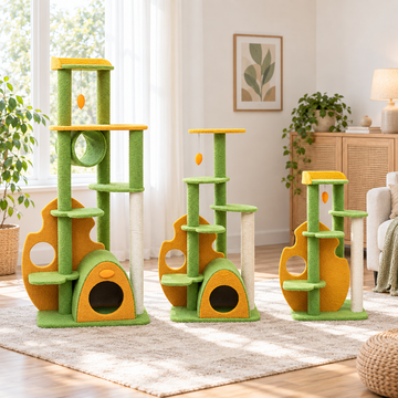 Scene | ZEZE Forest Cat Tree | square multi-variant lifestyle image