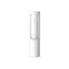 White portable pet hair remover roller on a white background