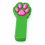 Paw-shaped cat laser toy Green single-SKU white-background product image [Color SKU Green]