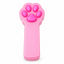 Paw-shaped cat laser toy Pink single-SKU white-background product image [Color SKU Pink]