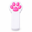 Paw-shaped cat laser toy White single-SKU white-background product image [Color SKU White]