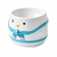 Penguin Cape Ceramic Pet Bowl | clean white SKU packshot | Blue | VARIANT_MEDIA_CORRECTION