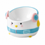 Hip-Hop Penguin Ceramic Pet Bowl | clean white SKU packshot | Blue | VARIANT_MEDIA_CORRECTION