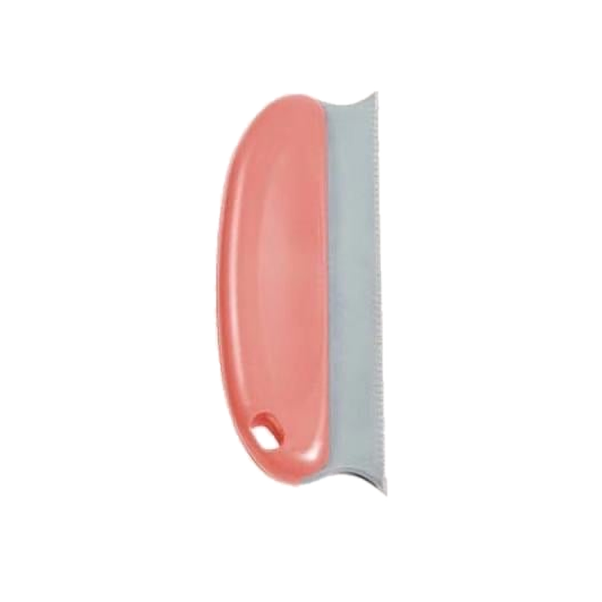 KIMPETS pet hair remover brush, Coral Orange, white background