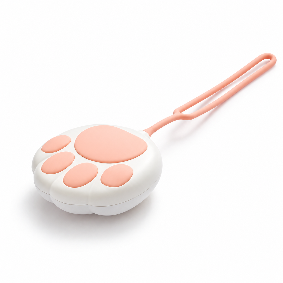 USB-rechargeable cat paw hand warmer white-background SKU hero v2