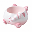 Curvy Cat Butt Ceramic Pet Bowl | clean white SKU packshot | Pink | VARIANT_MEDIA_CORRECTION