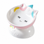 Unicorn-Shaped Ceramic Pet Bowl | clean white SKU packshot | Pink | VARIANT_MEDIA_CORRECTION