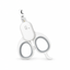 Grey LED cat nail scissors on a white background