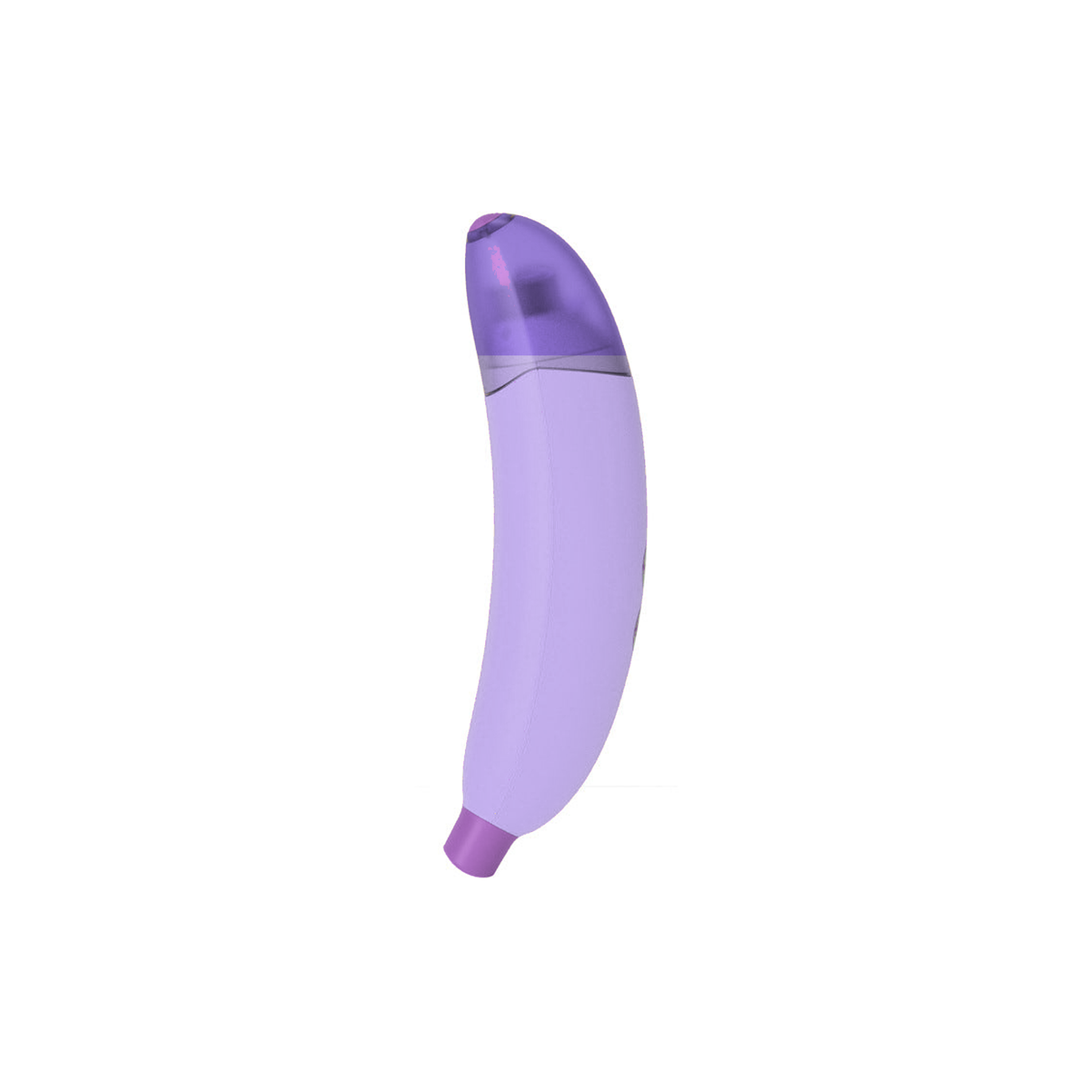 Banana LED Pet Nail Grinder in purple on a white background