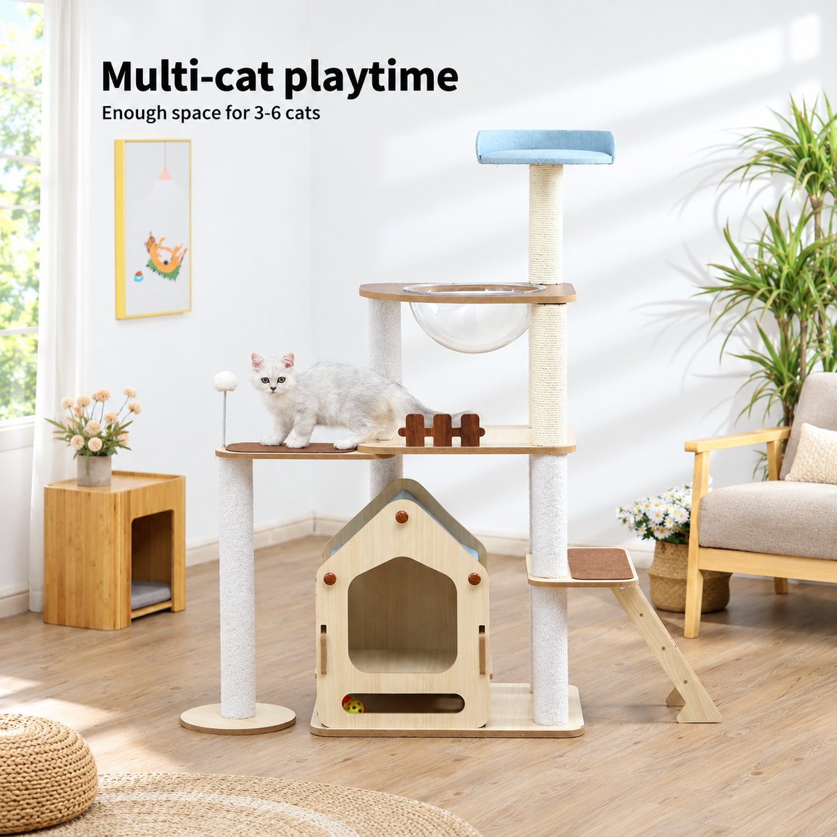 Corrected v4 | Destiny Pet Windmill Cat Condo | source image 03 | FULL_FRAME_OUTPAINT | content complete