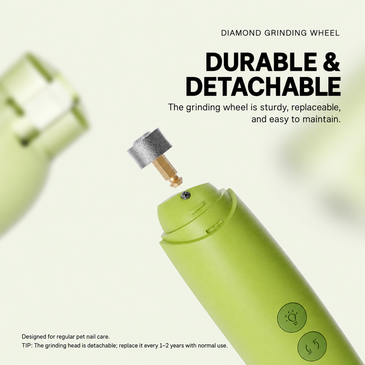 Banana LED Pet Nail Grinder translated detail module 03