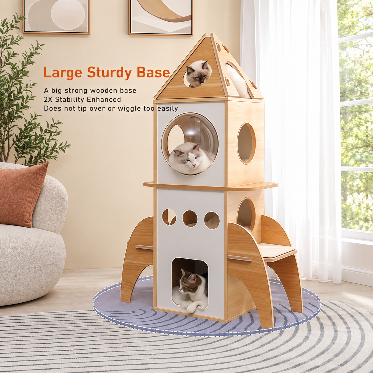 Corrected v4 | PAWZ Road Rocket Cat Tree | source image 04 | FULL_FRAME_OUTPAINT | content complete