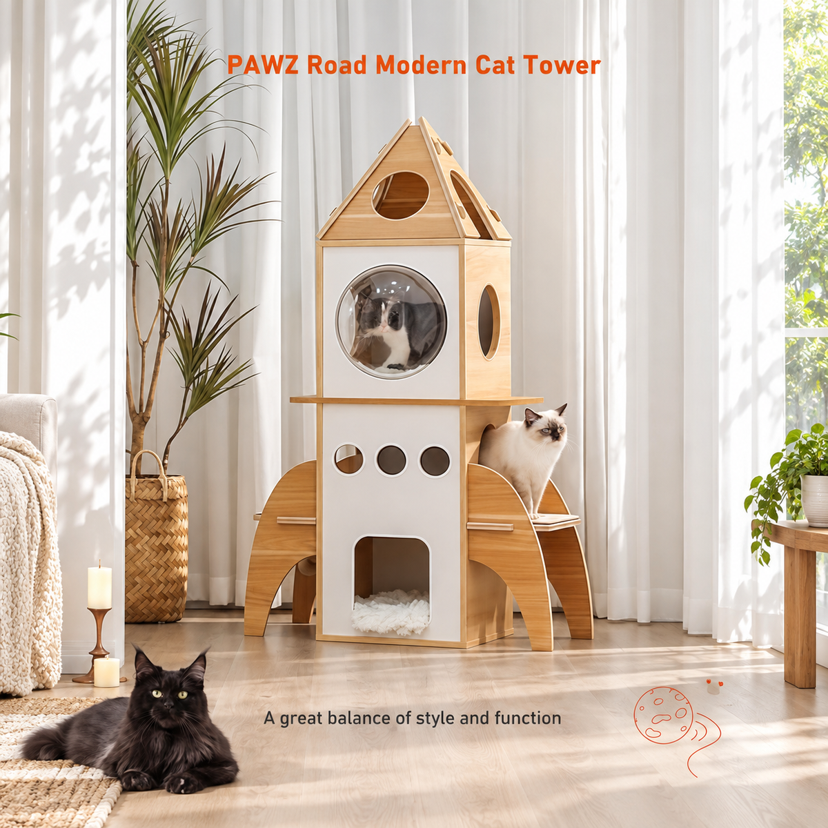 Corrected v4 | PAWZ Road Rocket Cat Tree | source image 05 | FULL_FRAME_OUTPAINT | content complete