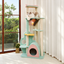 Corrected v3 | Destiny Pet Pink Forest Cat Tree | source image 06 | OUTPAINT | content complete