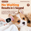 Pet ear thermometer results in one second