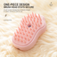 One-piece pink brush head with soft rounded massage tips | Latest translated correction | Effective 1x1 | 20261005