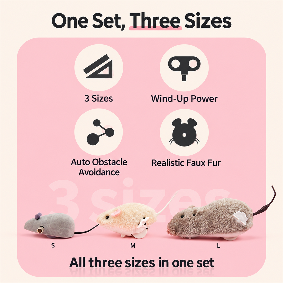 Fofos Three Mouse Escape Set - English detail module 2