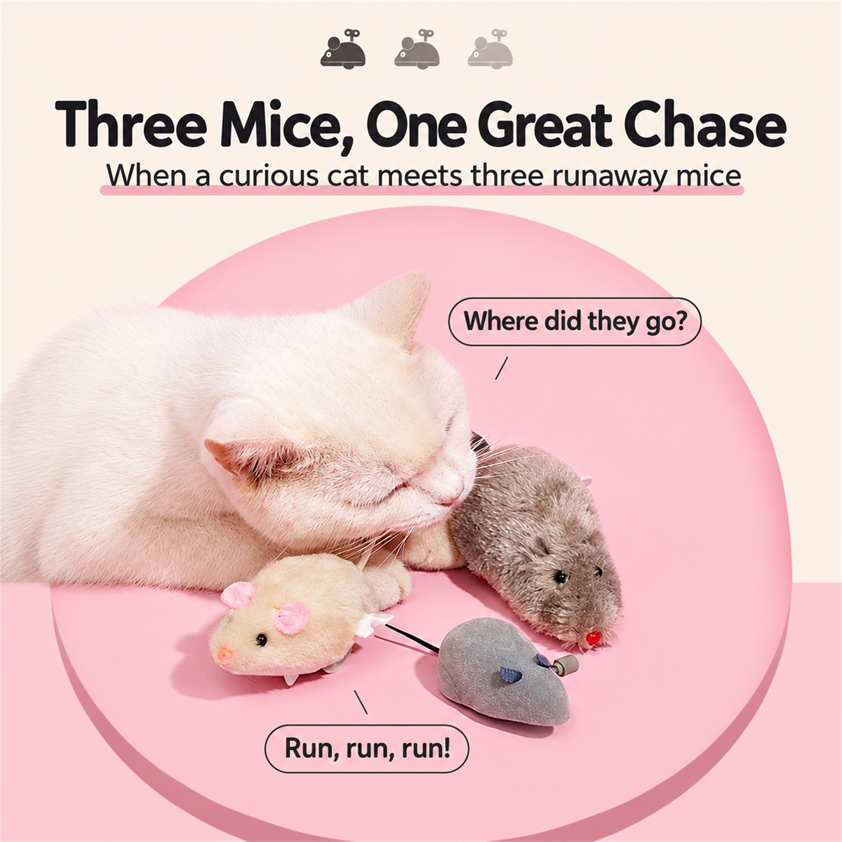Fofos Three Mouse Escape Set - English detail module 3