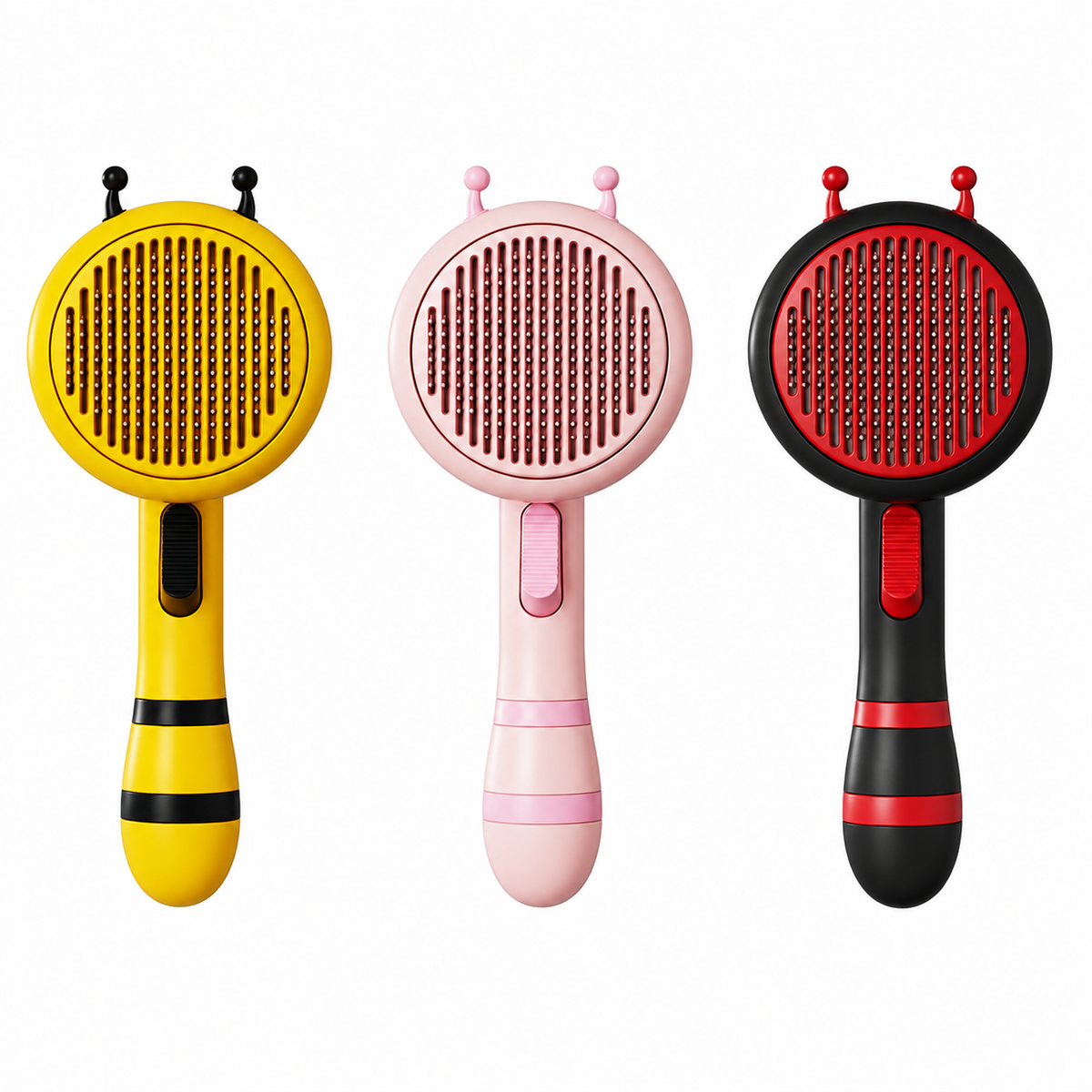Aiwo Bee-Shaped Pin Brush for Cats & Dogs