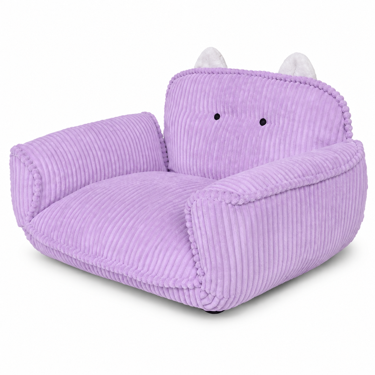 K.1 Audrey Pet Sofa - Purple clean white SKU image [Gallery: Variant Purple]