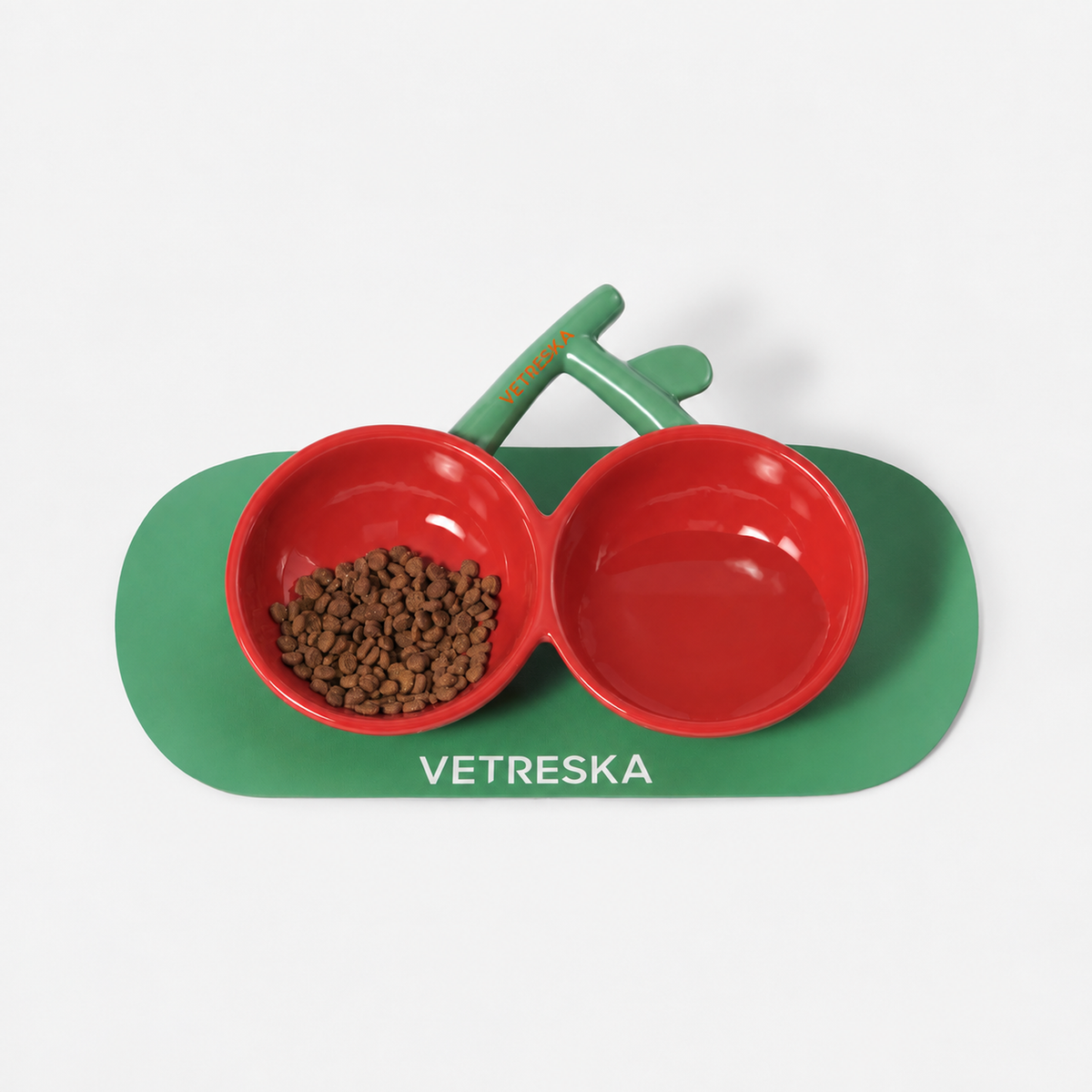 VETRESKA CHERRY CERAMIC PET BOWL-PD | source media 28492537954466 | content-safe square revision | FULL_FRAME_OUTPAINT | textLayer=not-applicable | backgroundMode=scene-outpaint | 20260920-v1