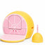 Vetreska Fruity Kitty Kove litter box in Grapefruit style with matching scoop holder