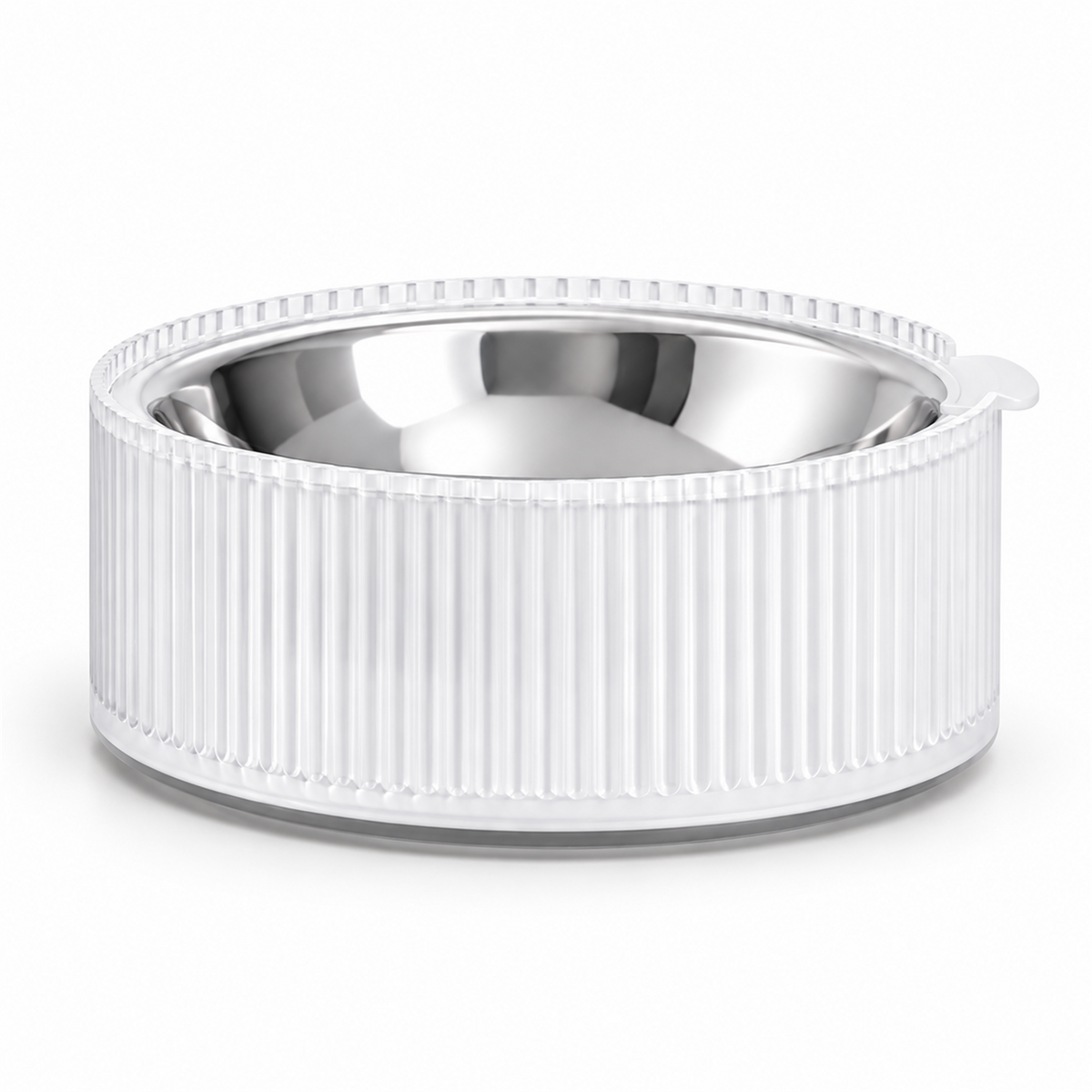 FURRYTAIL BOBO Cat Bowl | White SKU FT19030BBW | Pure white background | Square