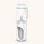 Aiwo 330 mL pet travel water bottle in White with improved edge visibility [Gallery: White]
